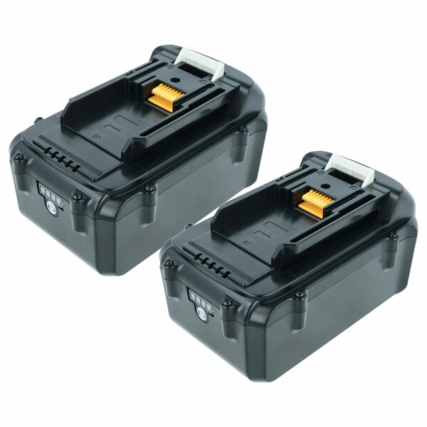 2x Bateria vhbw para Makita 194873-2, 194874-0, 195410-5, BL3622A - 36 V, 4000 mAh, Li-Ion