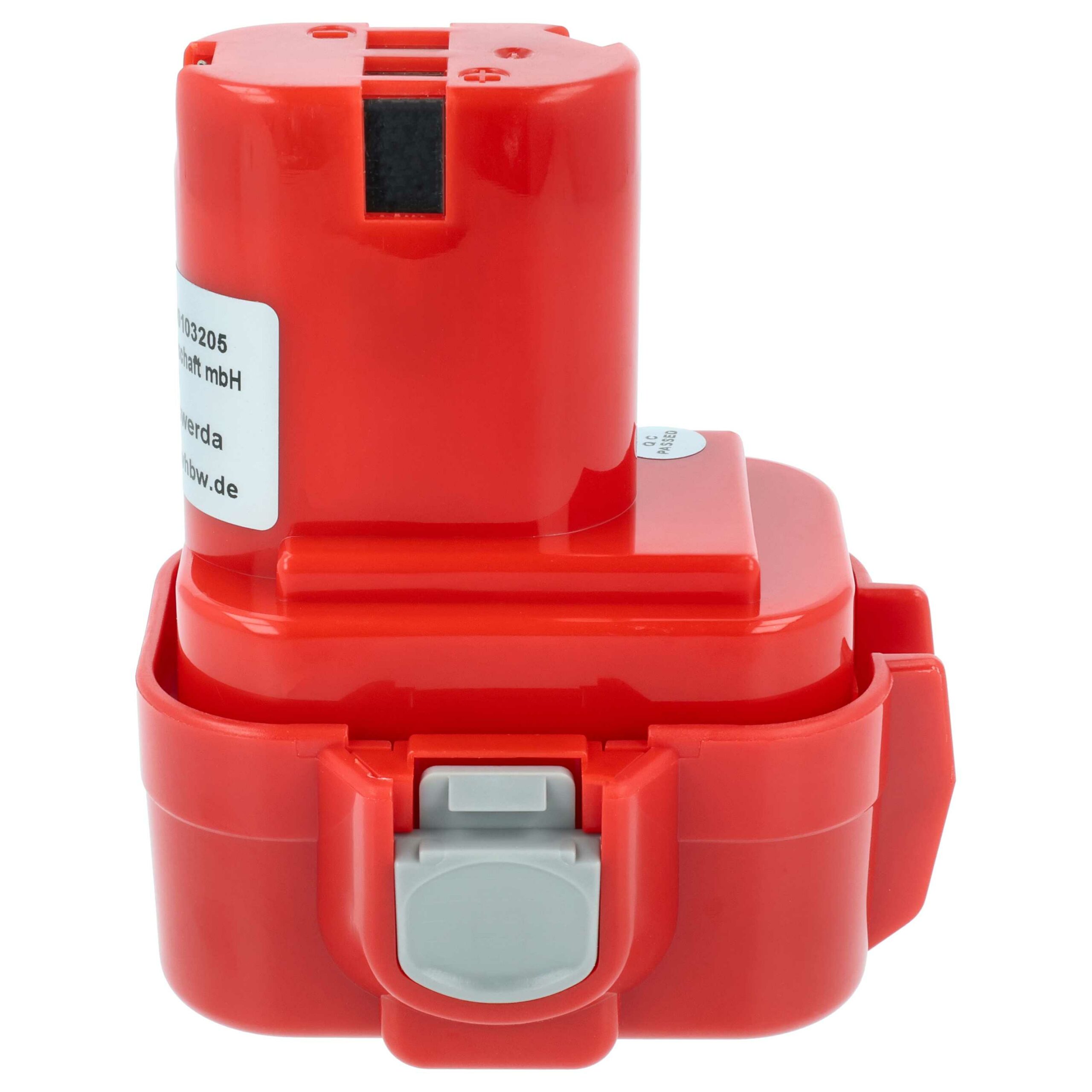 Bateria vhbw para Makita 192321-5 9.6V 3000mAh NiMH - Image 4