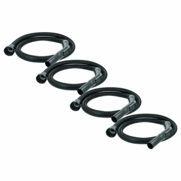 Pack de 4 Tubos de Substituição para Aspiradores Nilfisk VA80400 - com Pega, 2m