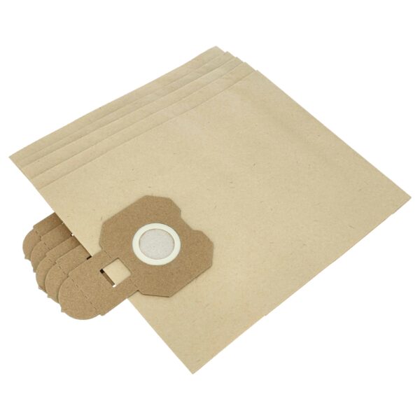 5x Sacos para Aspirador Compatíveis com Hitachi 2032835 - vhbw Papel