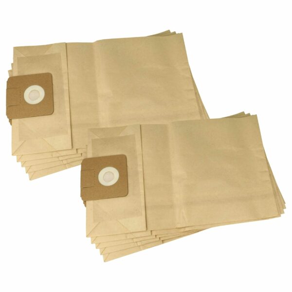 10 Sacos para Aspirador vhbw compatíveis com Cleanfix TA 1 Papel para Aspiradores Hako