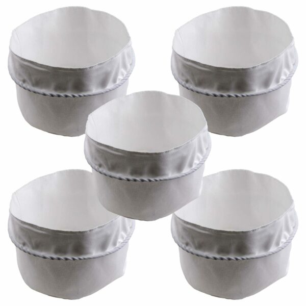 5x Filtro de Substituição vhbw para Aspirador Thomas 787217