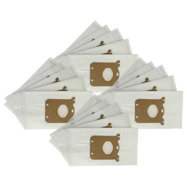 20x Sacos para Aspirador vhbw compatíveis com AEG, Electrolux e Philips - Microfibra