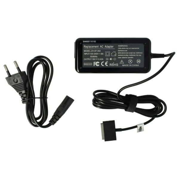 Adaptador de Alimentação para Portátil ASUS vhbw 65W - Substitui PA-1650-67, ADP-65AW, A 90-XB3NN0PW00040Y