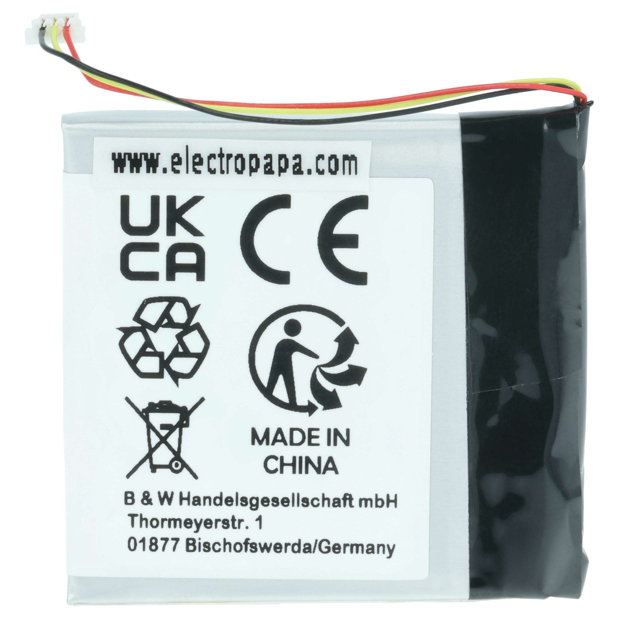 Bateria para Auscultadores Sem Fios vhbw substitui Beats AEC353535 - 350 mAh 3.7 V - Image 4