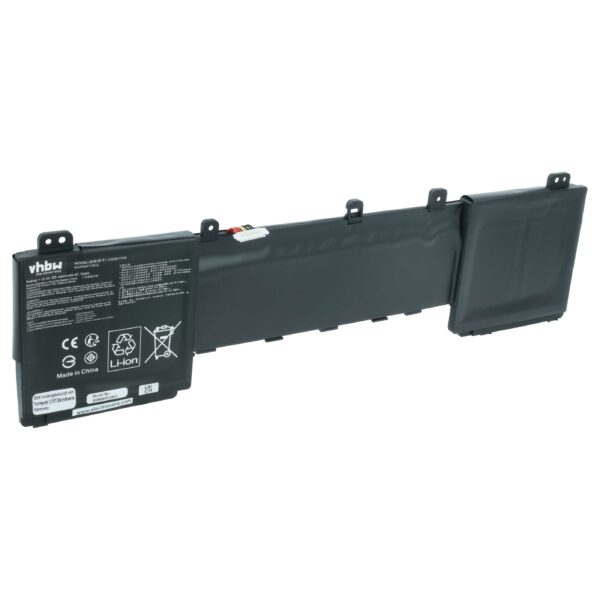 Bateria para Portátil Asus vhbw - Substitui C42N1728, C41N1728, 0B200-02520100 - 4400 mAh 15.4 V Li-Polymer