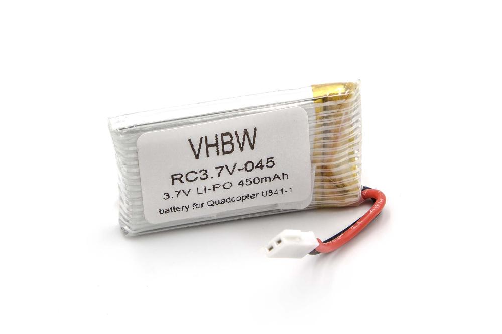 Bateria de Drone vhbw para UDI - 450 mAh 3.7 V Li-Ion