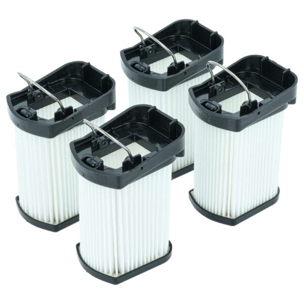 4x Filtro de Substituição vhbw para Aspirador Shark RYX-WV207UK