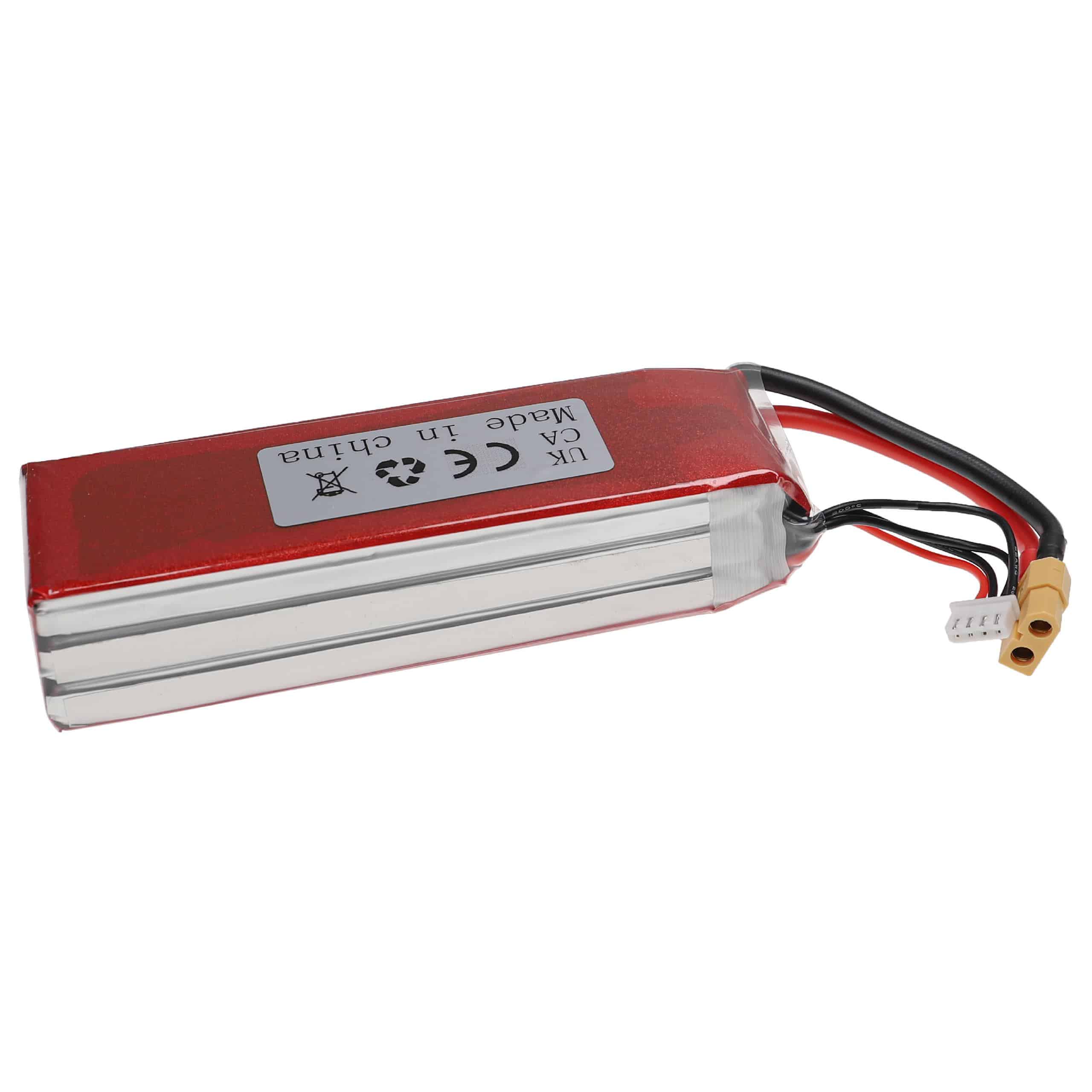 Bateria vhbw para Modelismo - 6000 mAh 11.1 V Li-polymer, XT60 - Image 3