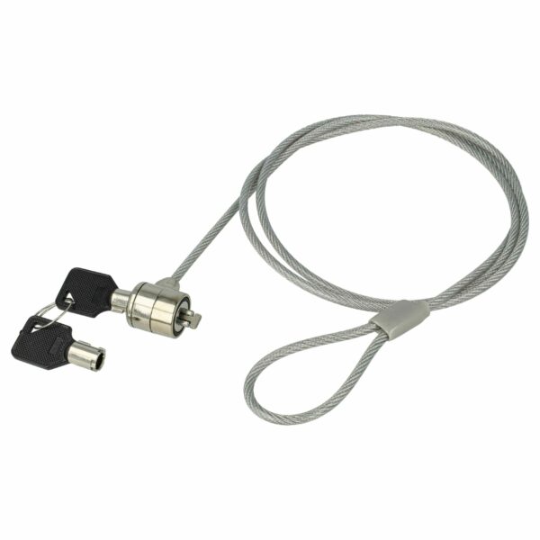 Cadeado Kensington para Portátil com Cabo de Aço - 1,2 m com Chaves