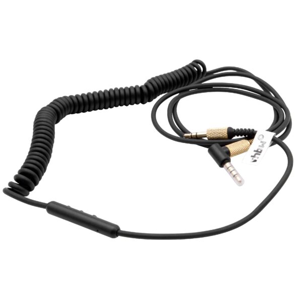 Cabo de Áudio vhbw para Auscultadores Marshall Major Bluetooth e Outros, 3.5mm, 150 cm