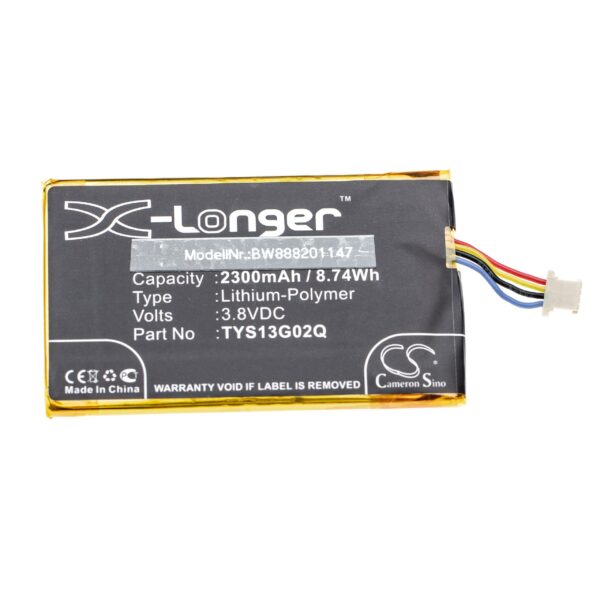 Bateria de Telemóvel vhbw para CAT / Caterpillar TYS13G02Q - 2300 mAh 3.8 V Li-Ion