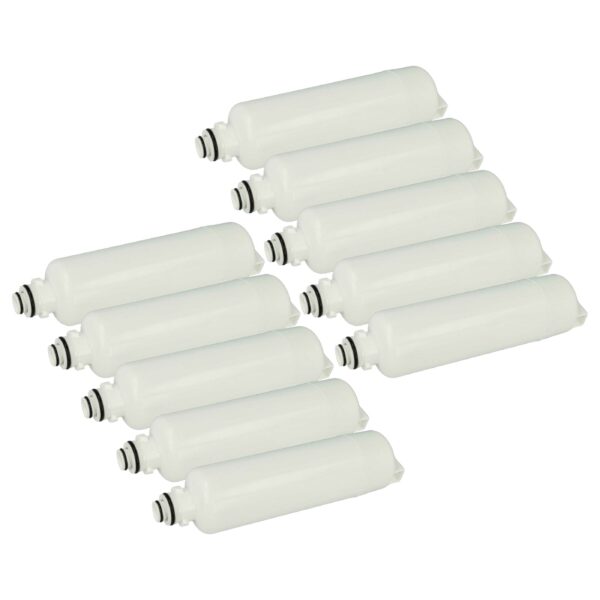 10x Filtro de Água vhbw para Frigorífico Bosch - Substitui BORPLFTR50 e compatíveis