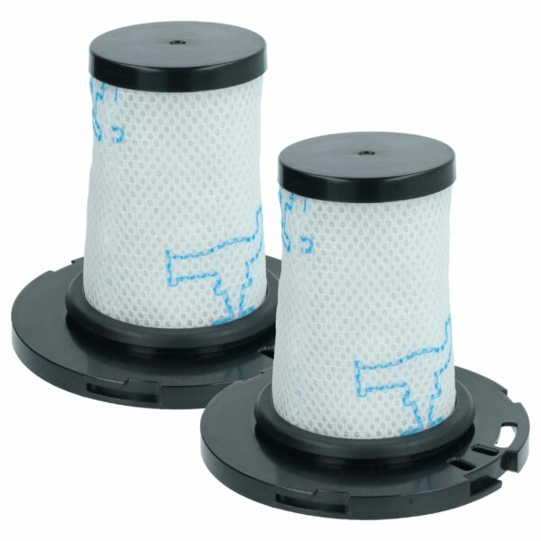 2x Filtro Separador para Rowenta ZR009007 - Compatível com Aspiradores Tefal, 10,1 x 11,8 cm