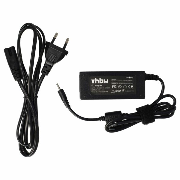 Adaptador de Alimentação para Portátil Asus vhbw - Substitui AD6630, 90-XB02OAPW00100Q, ADP-40HH - 40 W, 200 cm