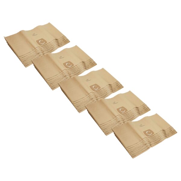 50x Sacos para Aspirador vhbw para Thomas Vacuum Cleaners - Papel, 30L