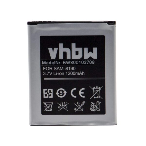 Bateria vhbw para Samsung EB425161LU, EB-F1M7FLU - 1100 mAh 3.7 V Li-Ion