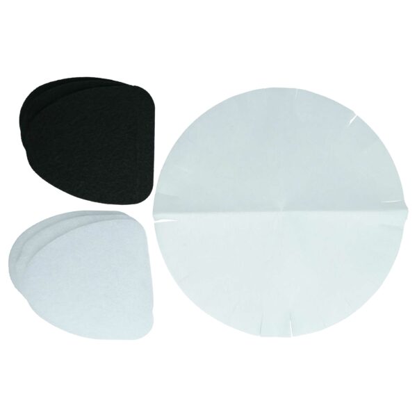 Kit de 9 filtros para fritadeira DeLonghi 5525112800 vhbw