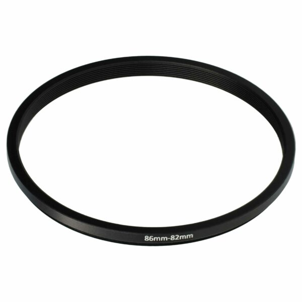 Anel Adaptador de Redução 86 mm para 82 mm vhbw para Objetivas de Câmaras