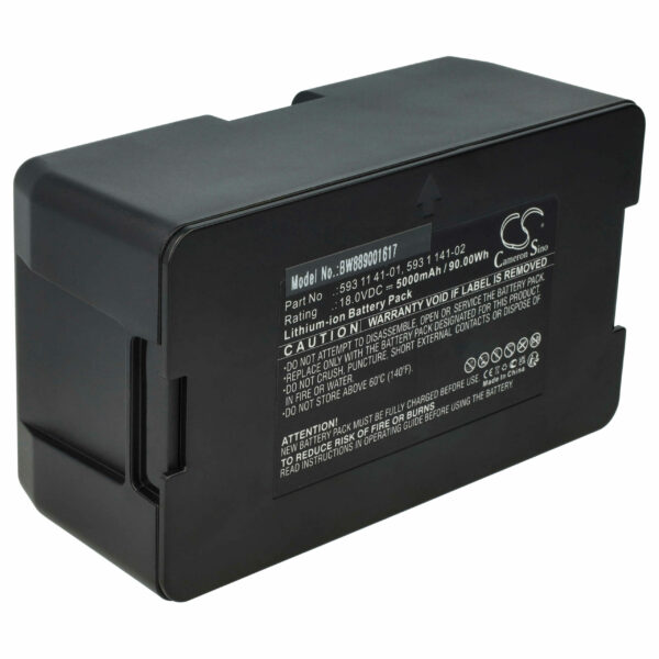 Bateria vhbw 5000 mAh 18V Li-Ion para Gardena 593 11 41-01, 593 11 41-02, 593 11 41-03