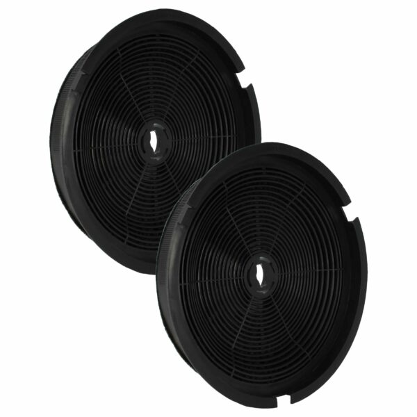 2x Filtro de Carvão Ativado para Coifa Philips - Substituição para Beko 9174220018, 9199001580 - 19 cm