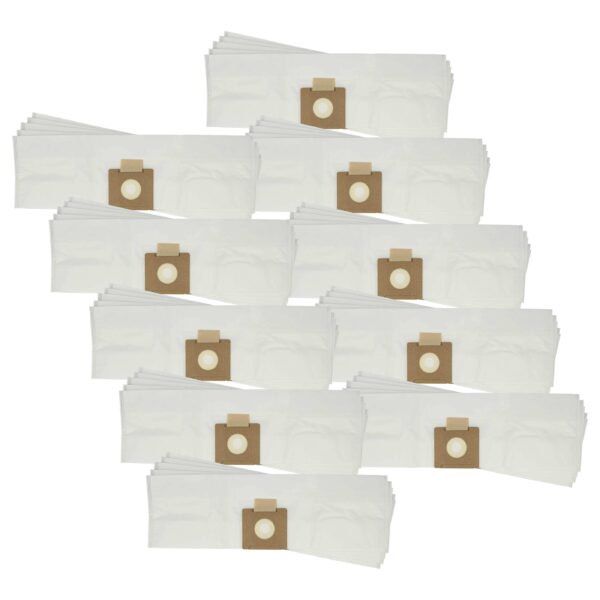 Pack 50x Sacos para Aspirador Compatível Cleanfix 022.433 Tennant - Microfibra