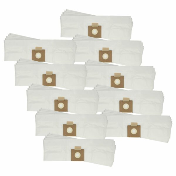 Pack 50x Sacos para Aspirador Compatível Cleanfix 022.433 Tennant - Microfibra