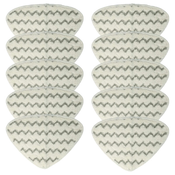 10x Almofada de Mop para Limpador a Vapor Vileda - Substitui Vileda 146576