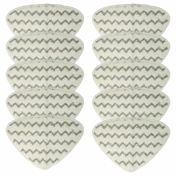 10x Almofada de Mop para Limpador a Vapor Vileda - Substitui Vileda 146576