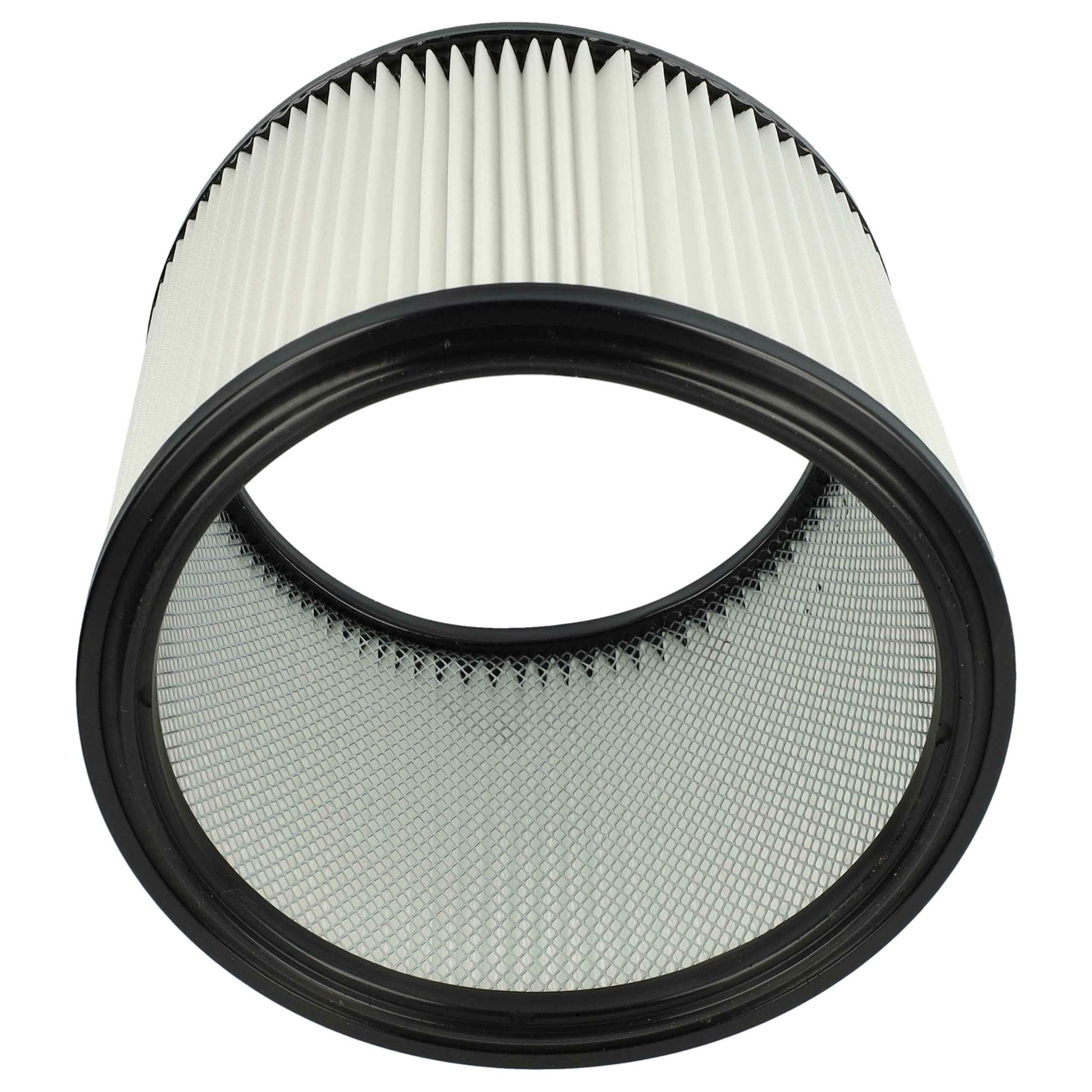 3x Filtro de cartucho vhbw para aspirador Starmix - Poliéster, Preto / Branco - Image 4