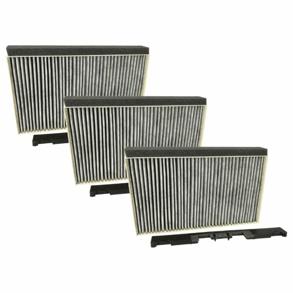 Filtro de Carvão Ativado vhbw para Coifa Bosch 744073 (Pack de 3)