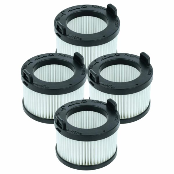 4 Filtros Principais vhbw Compatíveis com Levoit e Redkey IQ 40