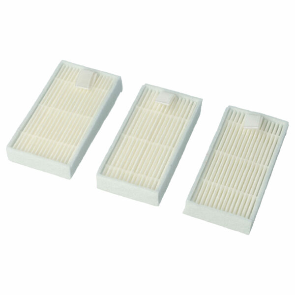 3x Filtro H11 compatível com Medion MD18500, MD18501, E32 SW, iLife V5, Proscenic 790T - vhbw