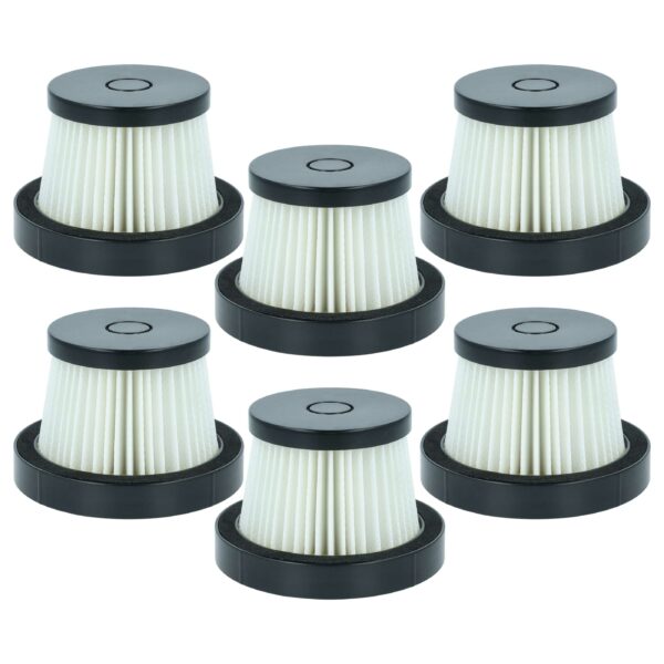 6x Filtros para Aspirador BuTure JR400, JR700