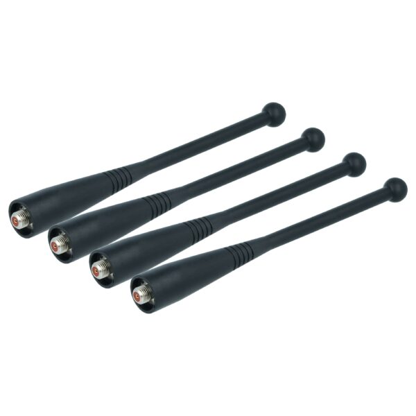 4x Antena vhbw para Walkie-Talkie Motorola NAD6568, 8505644V03 - 13,5 cm