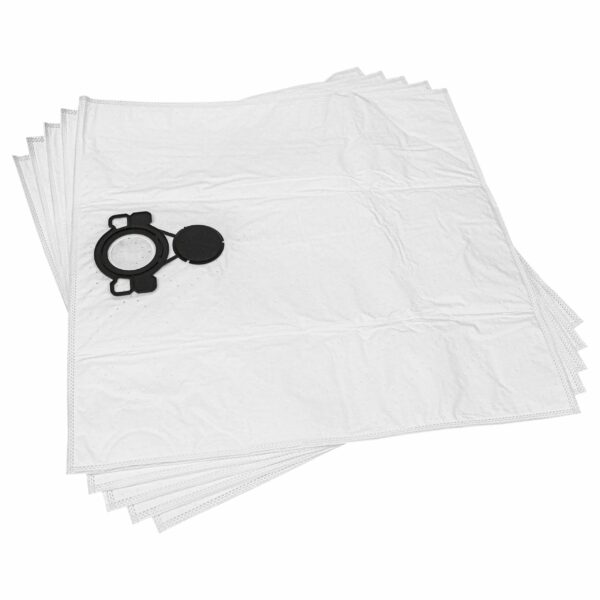 Pack 5 Sacos Aspirador Milwaukee 4932352308 - Poliéster/Microfibra vhbw