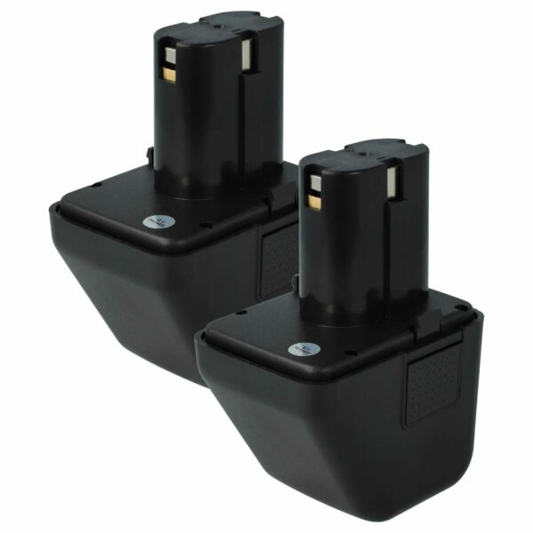 Bateria vhbw 2x 12V 2000 mAh NiMH para Gesipa CPT12/2 EHD