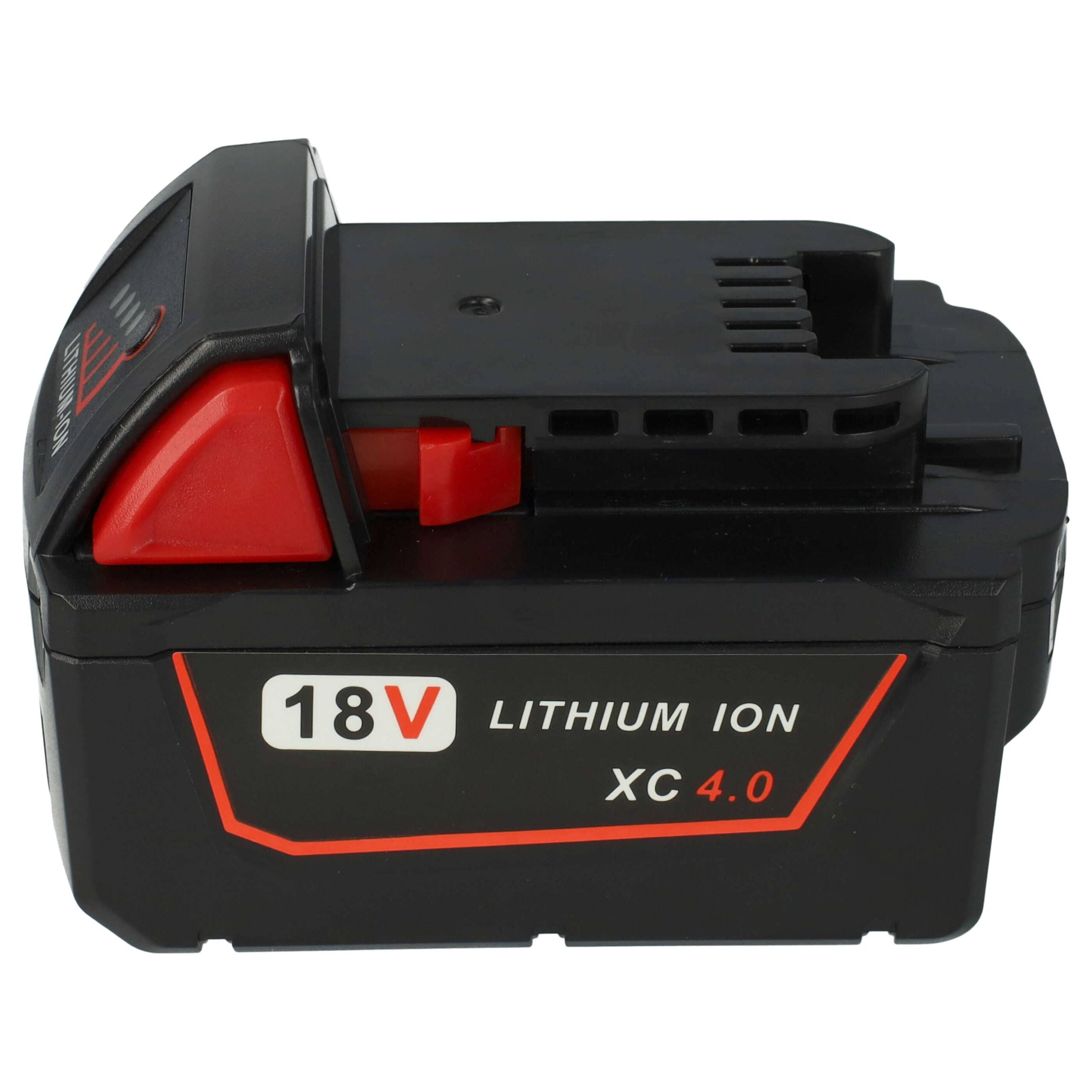 Bateria vhbw para Berner BBP 18, 175187 Ferramentas Elétricas - 4000 mAh, 18 V, Li-Ion - Image 4