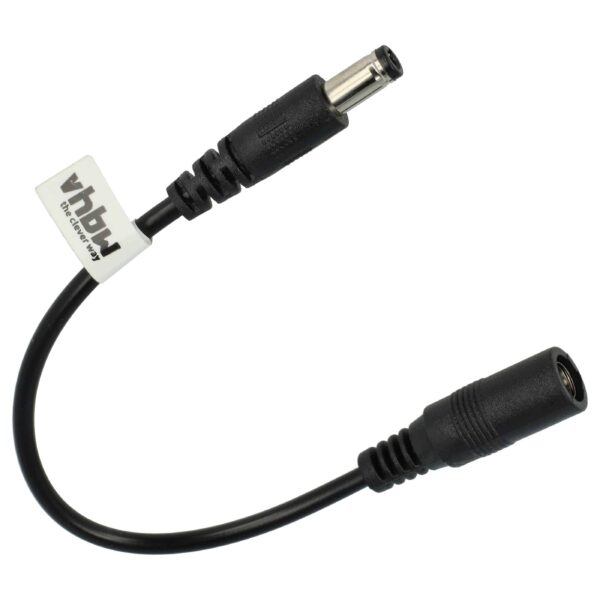 Cabo de Extensão DC vhbw para Instrumentos Musicais e Dispositivos Diversos - 11 cm
