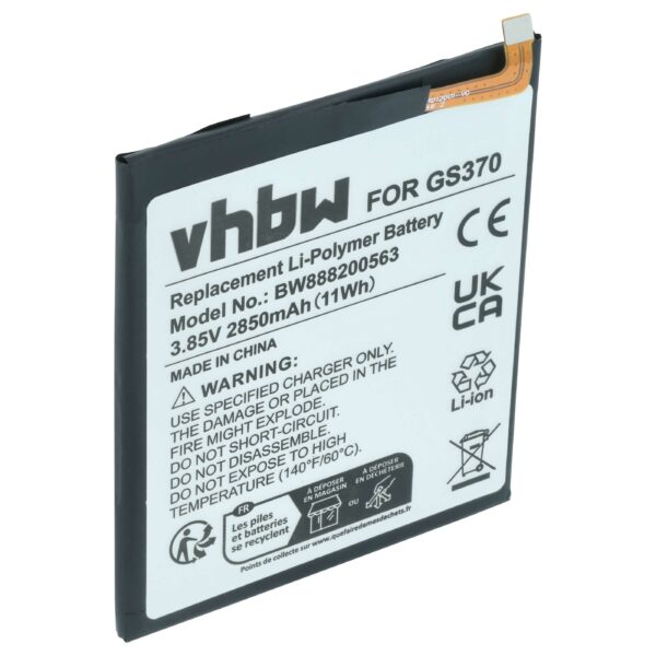 Bateria para Telemóvel vhbw substitui Gigaset V30145-K1310-X465 - 2850 mAh 3.85 V