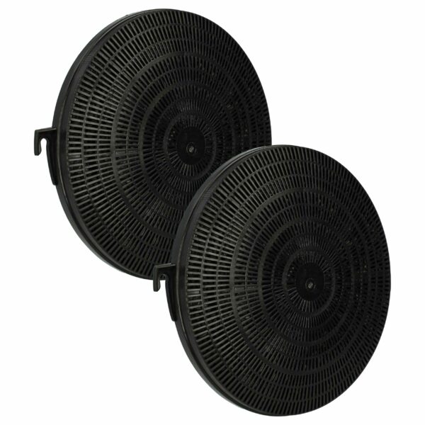 2x Filtro de Carvão Ativado de Substituição para Zanussi - 21 cm (vhbw)