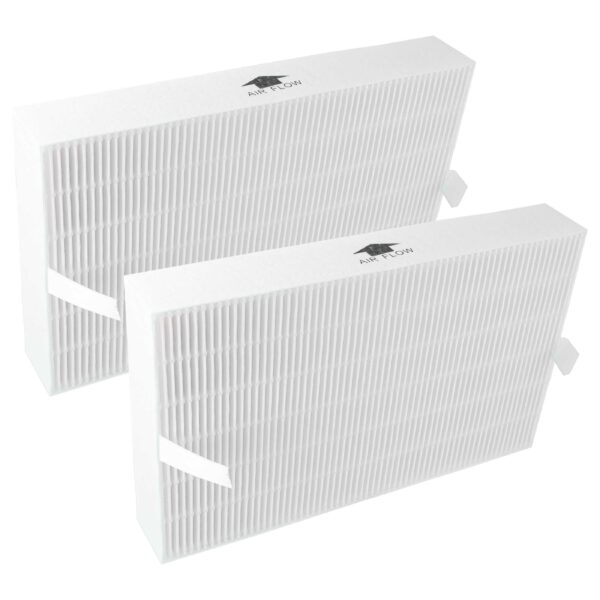 2x Filtro HEPA vhbw compatível com Honeywell HRF-R3, HRF-R2, HRF-R1