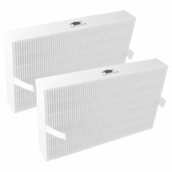 2x Filtro HEPA vhbw compatível com Honeywell HRF-R3, HRF-R2, HRF-R1