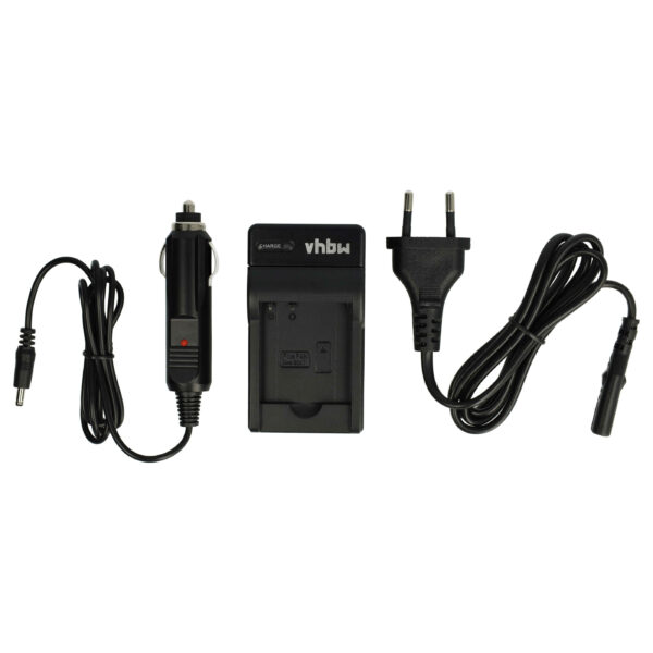 Carregador de Bateria vhbw para Panasonic Lumix DMC-FS28, DMC-FT20, DMC-FT25, DMW-BCK7PP