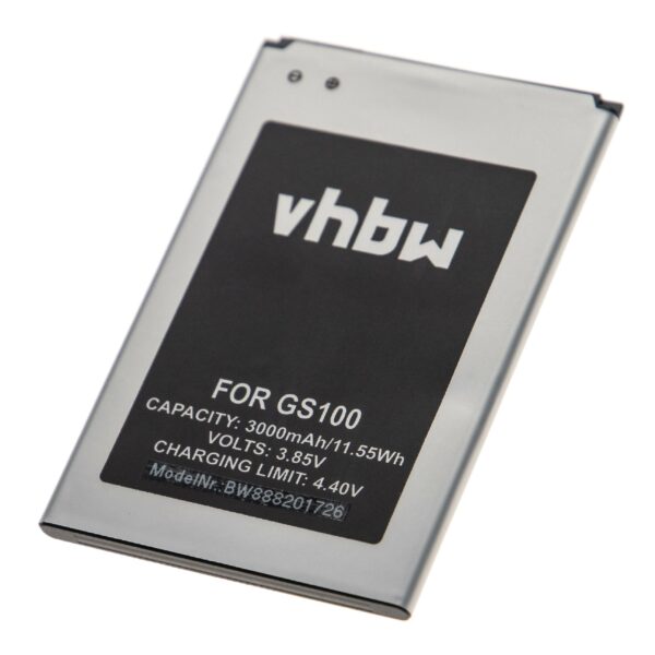 Bateria de Telemóvel vhbw para Gigaset GS100 (3000 mAh, 3.85 V, Li-Ion)