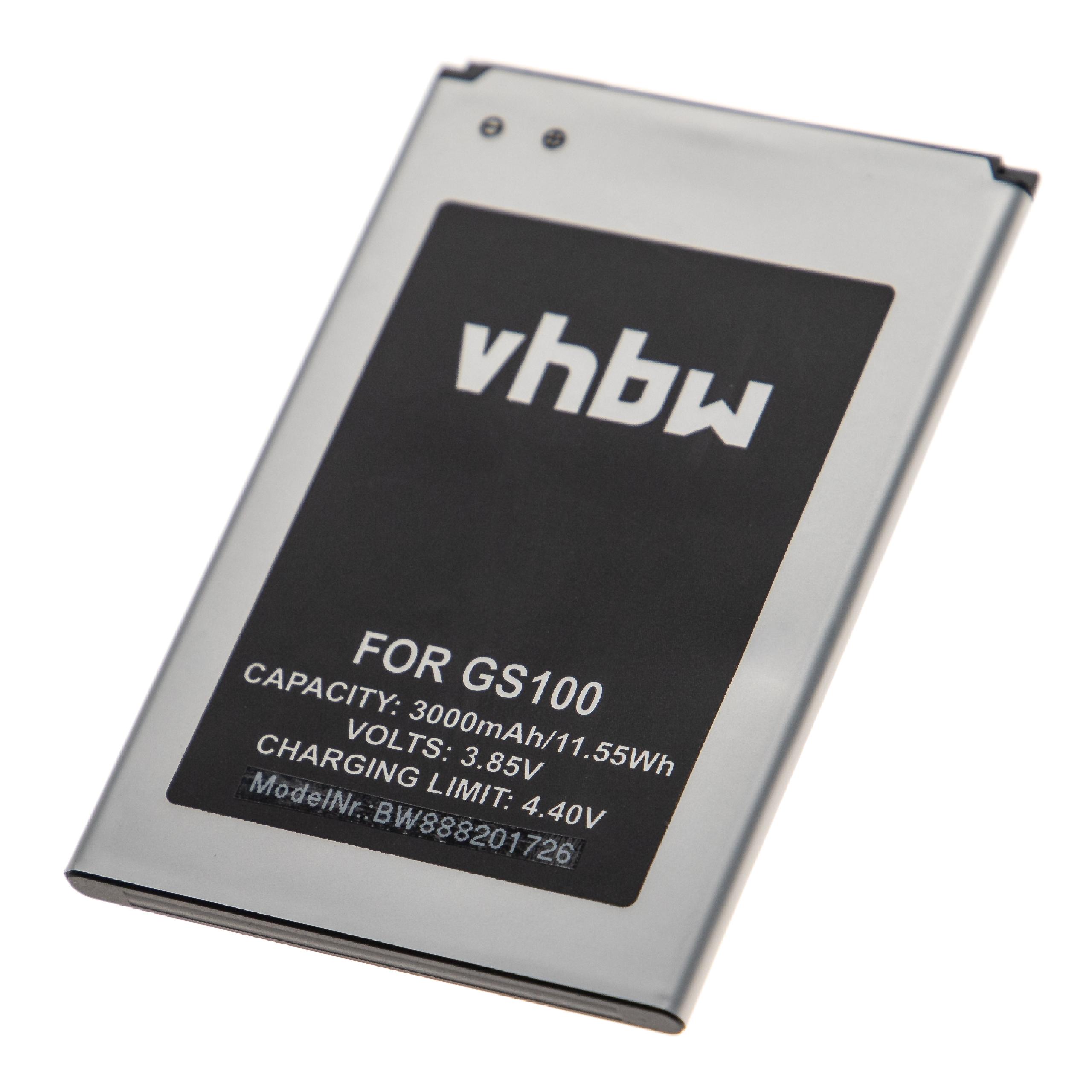 Bateria de Telemóvel vhbw para Gigaset GS100 (3000 mAh, 3.85 V, Li-Ion)