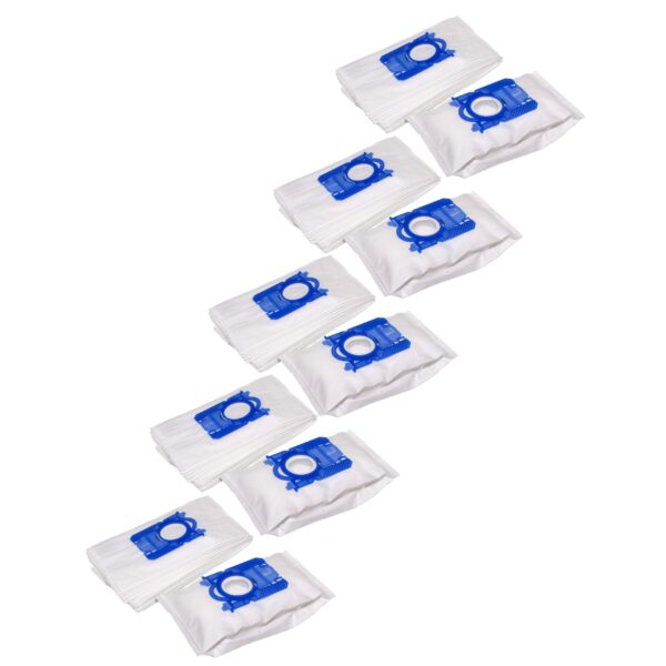 50x Sacos para Aspirador vhbw em Microfibra para Satrap e Outros