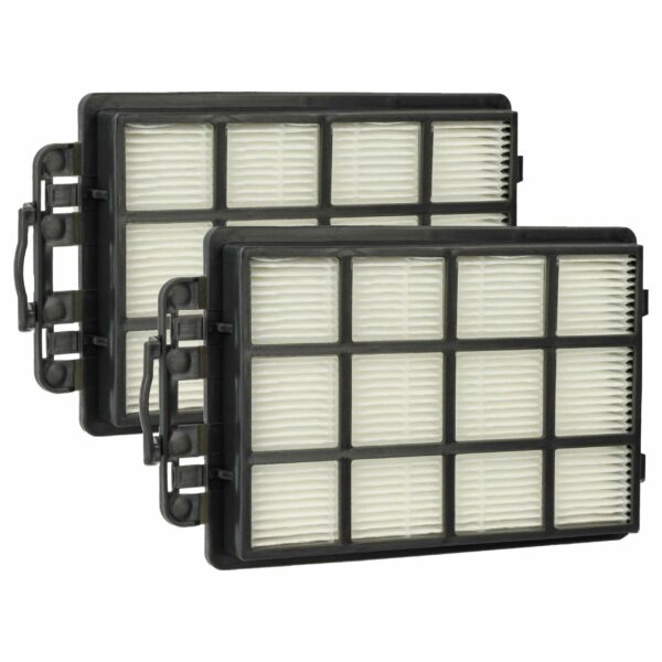 2x Filtro de substituição vhbw para Beko 9178008956 / Grundig aspirador