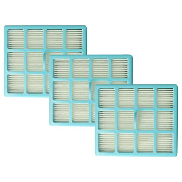 3x Filtro vhbw para Aspirador Philips / ETA - HEPA