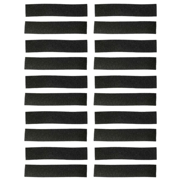 20x Filtro de Esponja vhbw para Anel de Enchimento de Secador Miele 9688381, 9688380